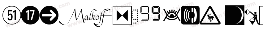 PIXymbols Hwy Gothic W00字体转换